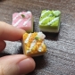 1pc Flower Cake Artisan Clay Food Keycaps ESC MX for Mechanical Gaming Keyboard